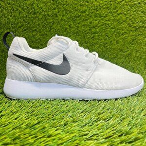 Nike Roshe One Womens Size 9.5 White Black Athletic Running Shoes Sneakers